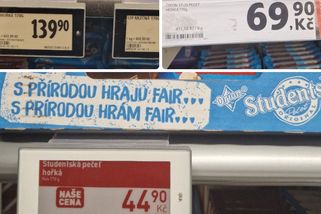 Chudák Studentská pečeť. Stupidními slevami dělají řetězce z Čechů hlupáky - Novinky
